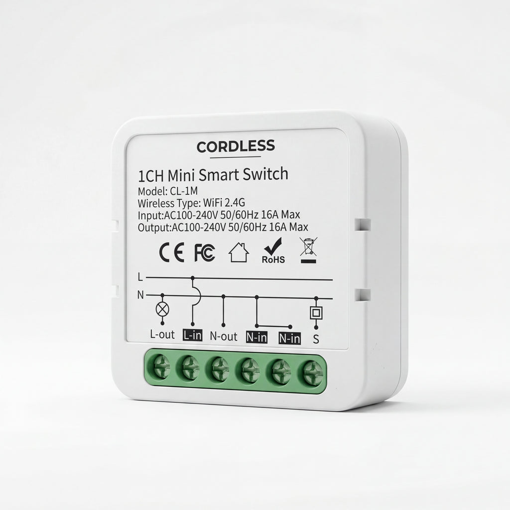 CL-1M Intelligent Circuit Breaker 1-Way White